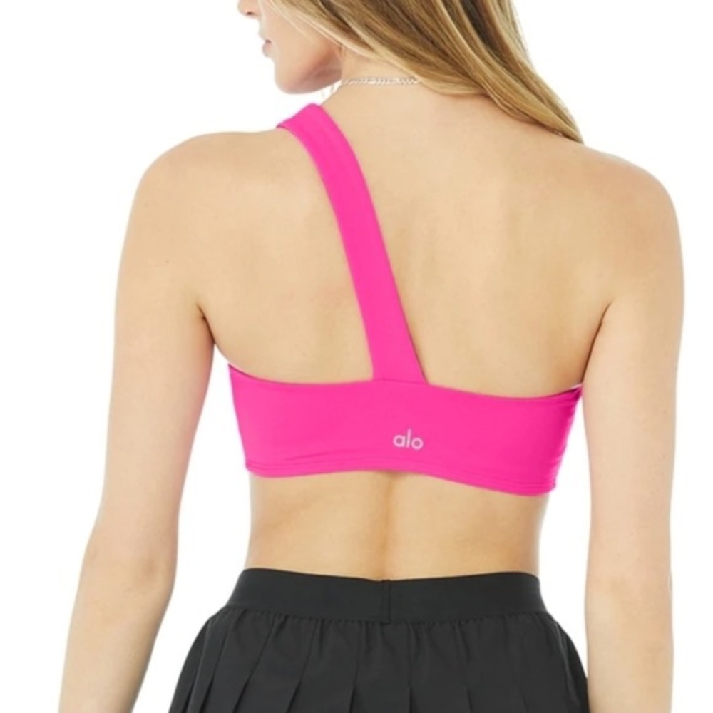 Alo Yoga One Shoulder Bra - Gem
